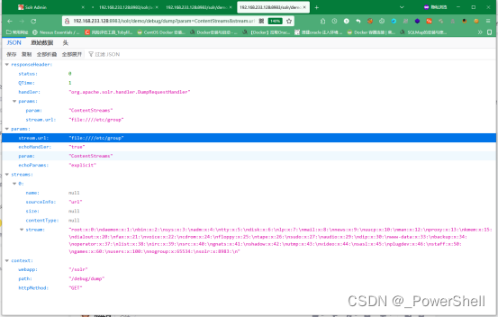 [ vulhub漏洞复现篇 ] Apache Solr RemoteStreaming 文件读取与SSRF漏洞 (CVE-2021-27905)