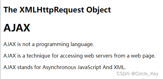 Object AJAX - XMLHttpRequest 对象-CSDN博客