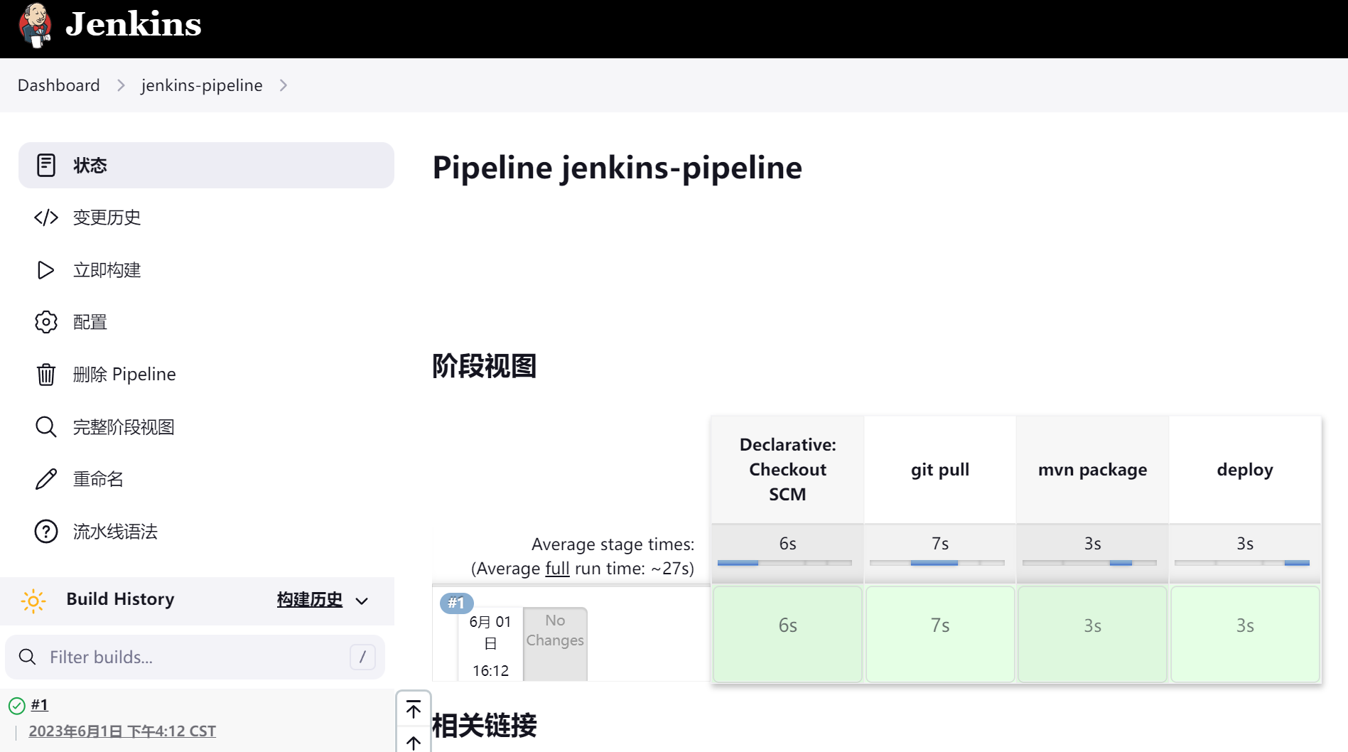 Docker+Jenkins+Gitee+Pipeline部署项目