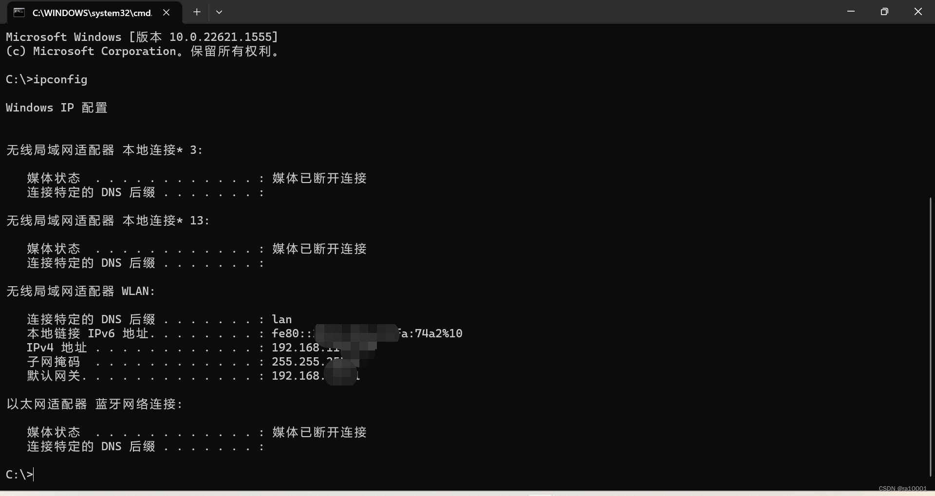 如何查询本地IP-CSDN博客