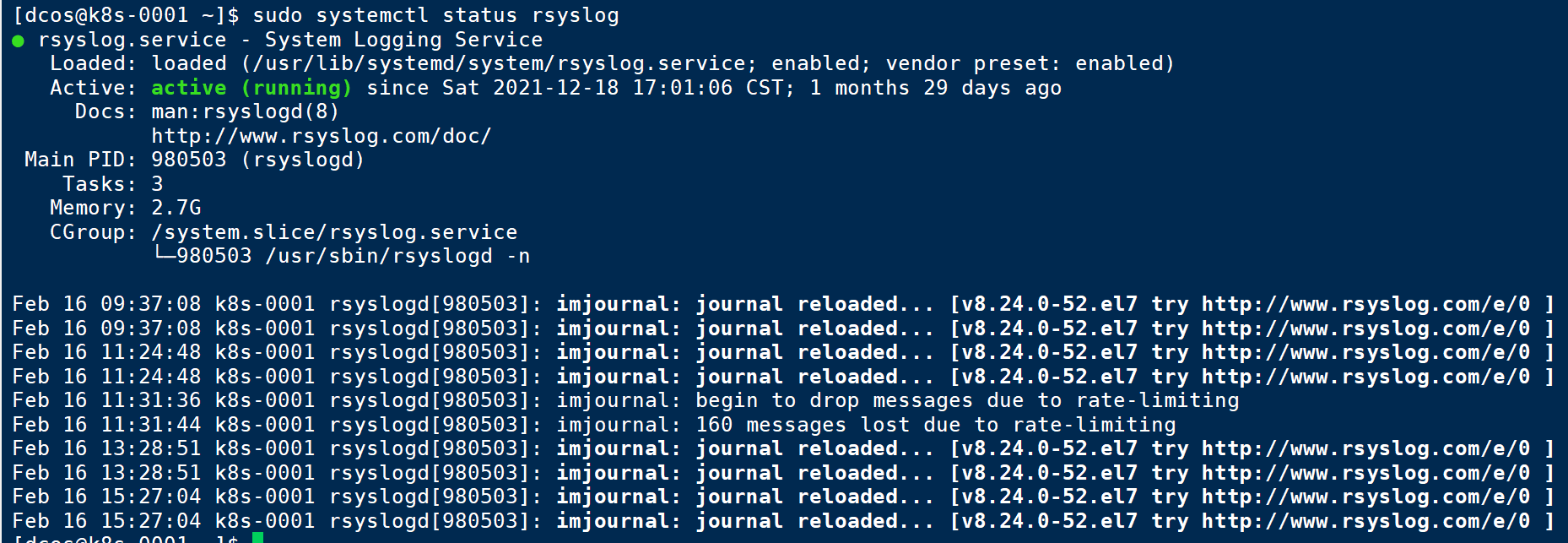 Что означает такая строка конфигурационного файла etc syslog d mail warning var log mail