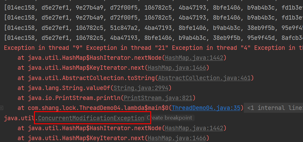 JUC学习（六）：HashMap和HashSet的线程不安全问题分析和解决方案（写时复制技术、ConcurrentHashMap）