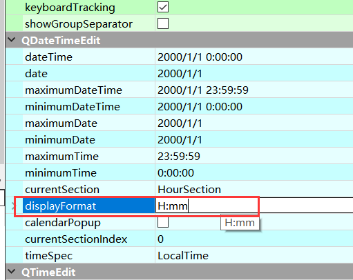 QT控件之(TimeEdit)默认只有时分,设置最大值_qtimeedit 设置值-CSDN博客