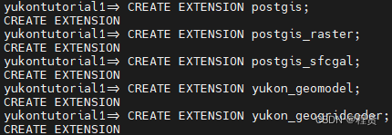 在Yukon数据库中添加Yukon提供的5大扩展模块.png