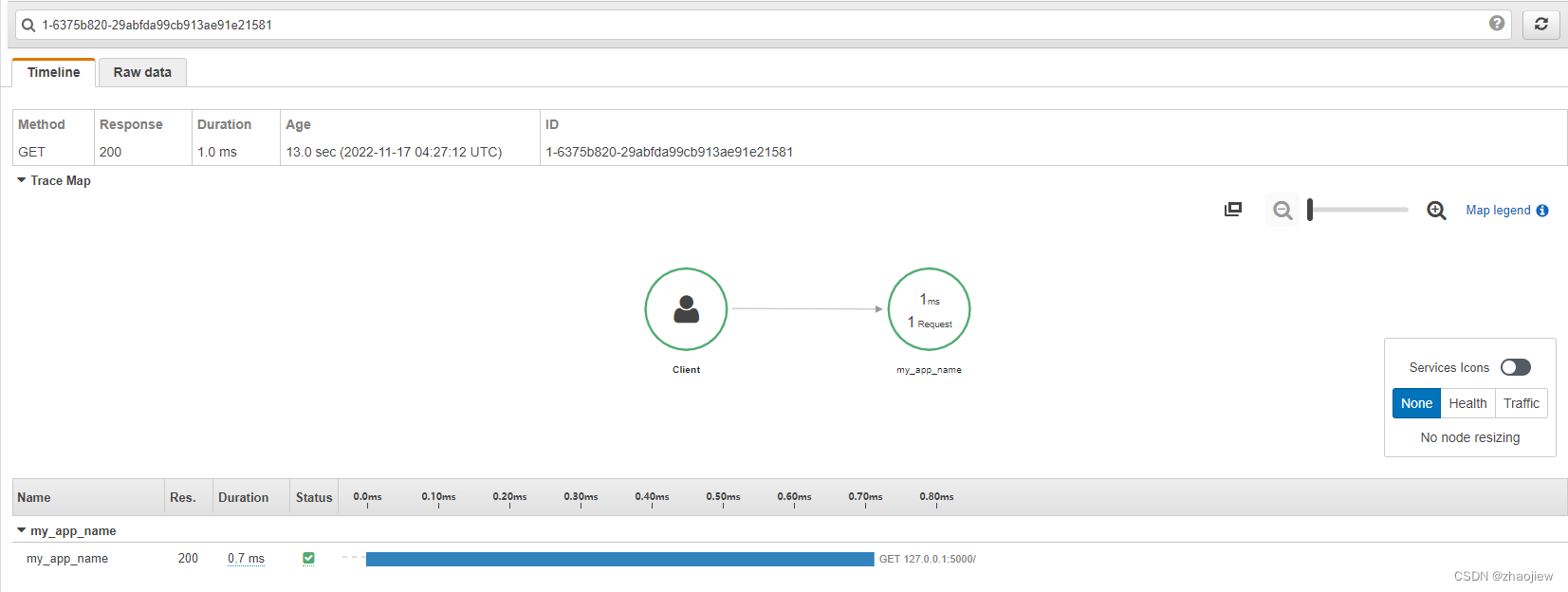 aws xray ec2环境搭建和基础用法