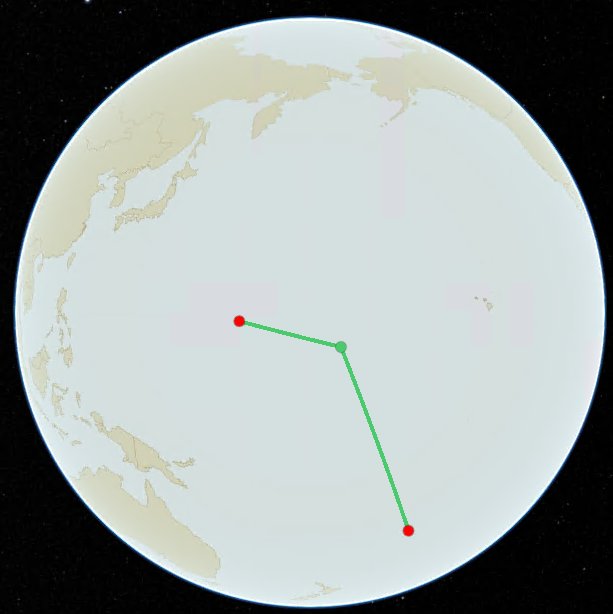 Cesium 展示——拖拽点移动相邻线也跟着更新