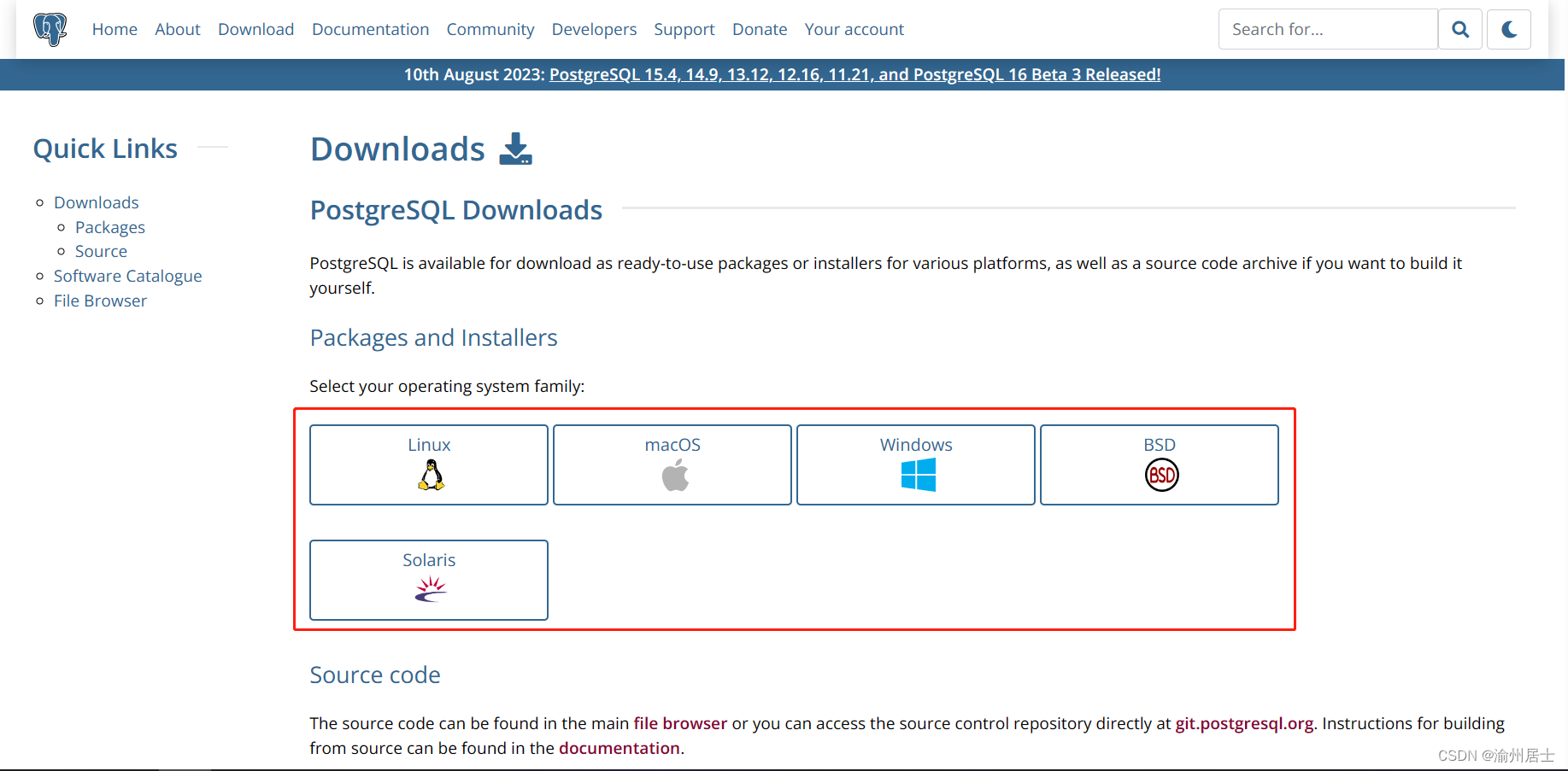 postgresql download