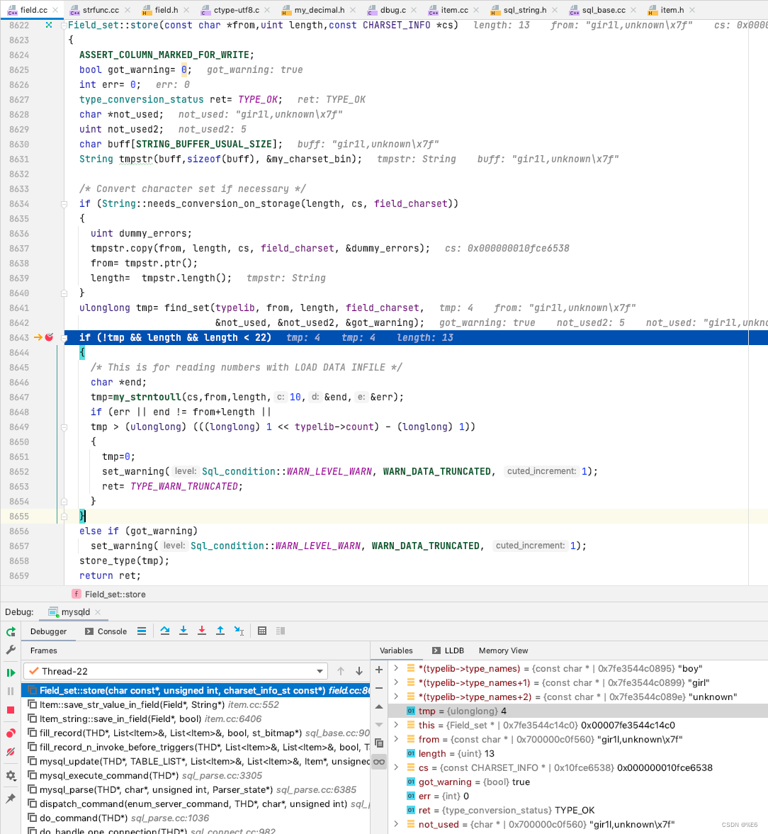 14 mysql bit/json/enum/set 的数据存储