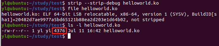 Linux 内核模块符号信息以及strip命令_strip -s-CSDN博客