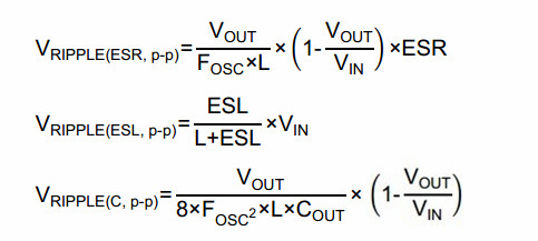 开关电源纹波计算