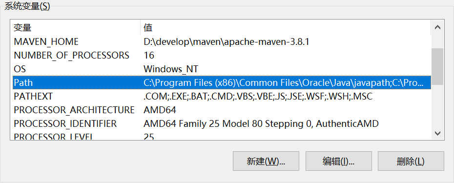 Windows configure maven environment variables - Programmer Sought