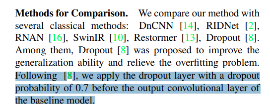 Masked Image Training for Generalizable Deep Image Denoising 论文阅读笔记