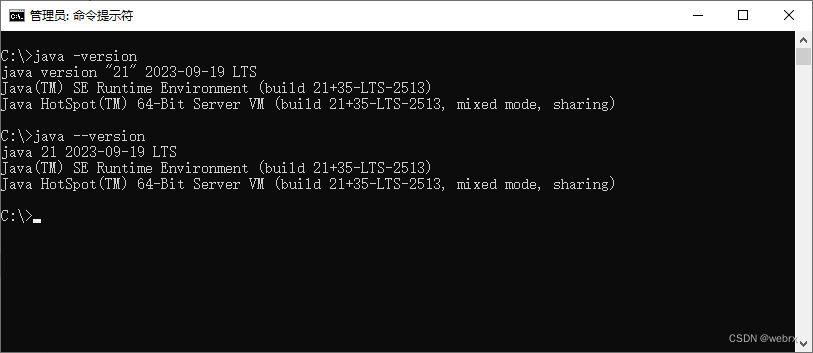 jdk21环境配置