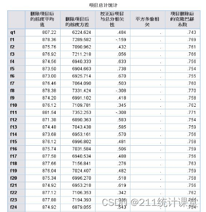 spss---如何使用信度分析以及案例分析