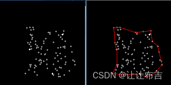 2D Alpha Shape：基于二维Delaunay（德洛内）三角网的边缘点查找