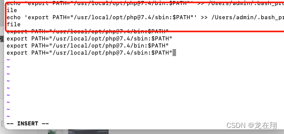 Replace the Mac's own pHP and configure Apache - Programmer Sought