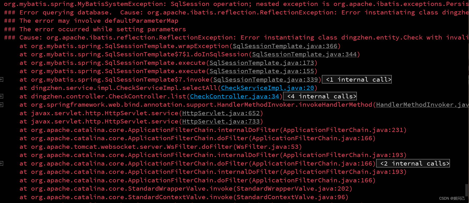 java.lang.NoSuchMethodException ＜init＞()_java.lang
