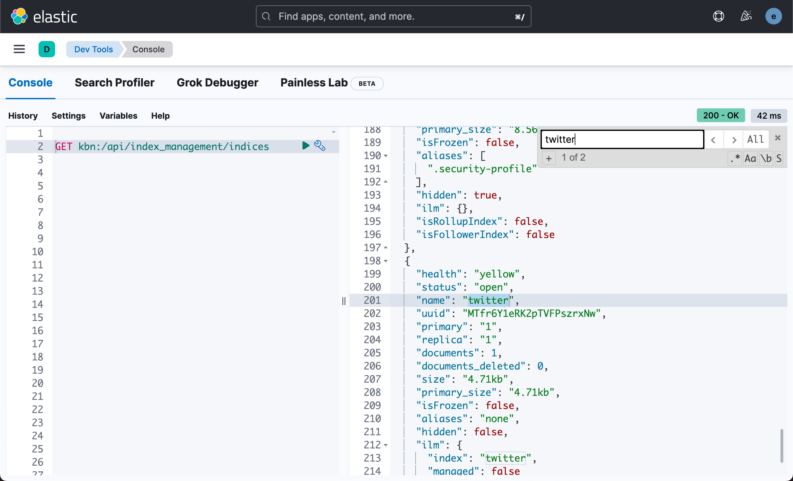Kibana：REST API_kibana rest apiCSDN博客