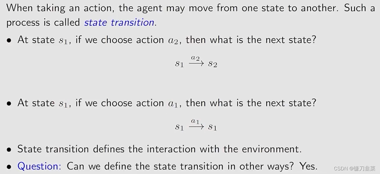 State transition