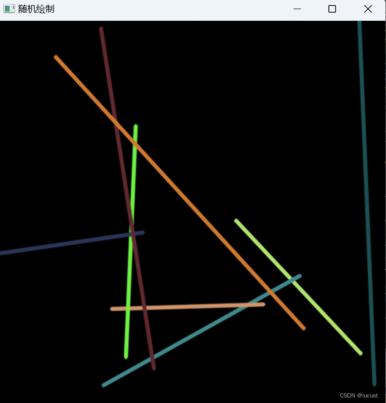 Opencv C++ 随机数与随机颜色（15）_rng Rng(12345)-CSDN博客