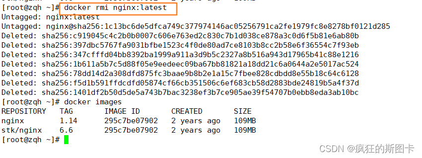 [外链图片转存失败,源站可能有防盗链机制,建议将图片保存下来直接上传(img-q9tkur1r-1646746700384)(C:\Users\zhuquanhao\Desktop\截图命令集合\linux\Docker\Docker基本管理\13.bmp)]