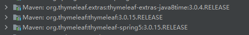 SpringBoot---thymeleaf模板引擎