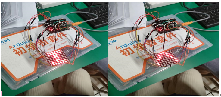 【Arduino实验11 LED点阵屏显示】