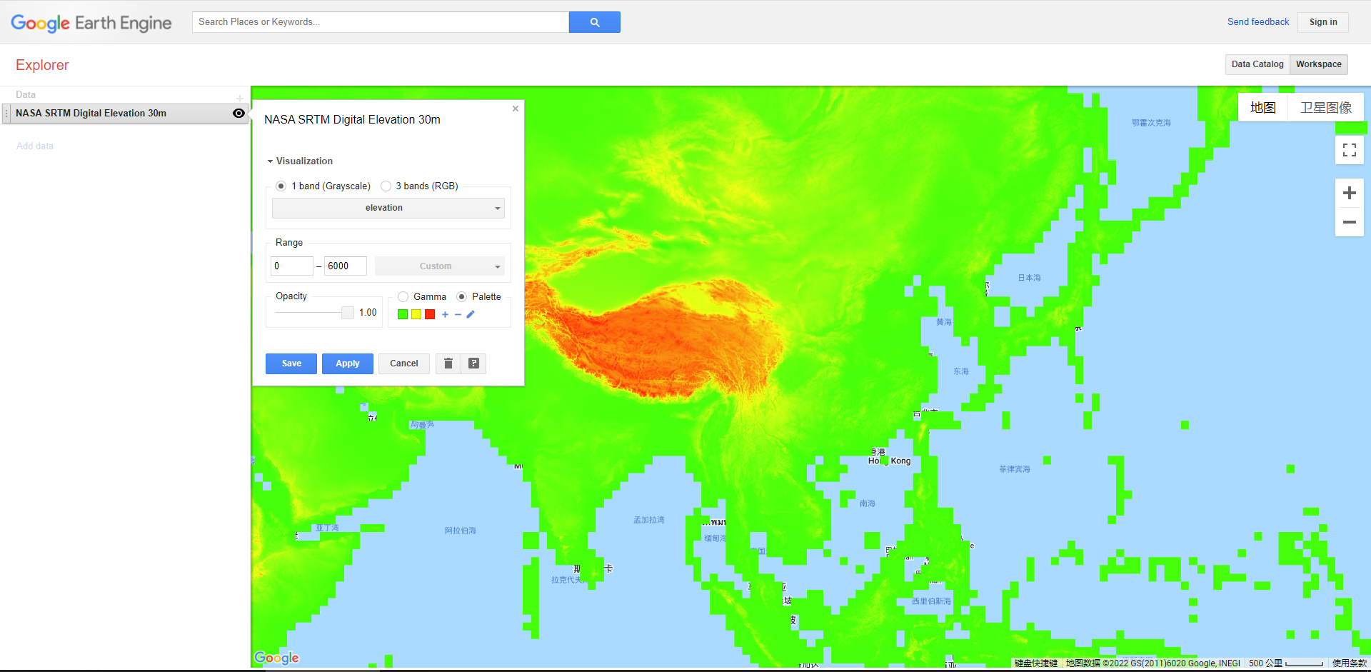 第二章 GEE图形用户界面(Graphical User Interface,GUI)_gee gui-CSDN博客