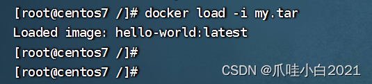 Docker删除镜像，以及导入/导出镜像