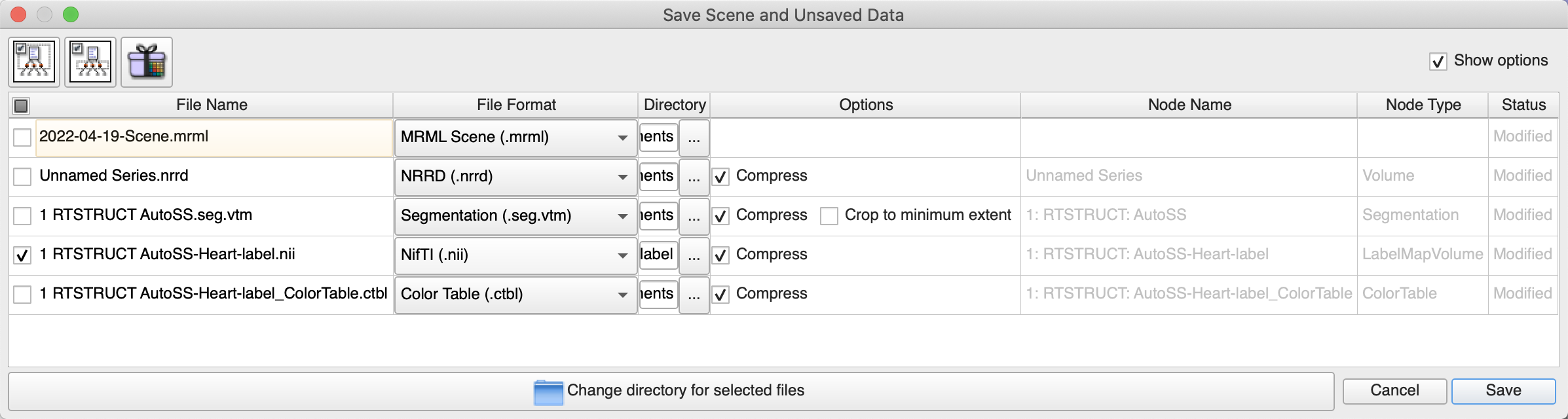 DICOM-RT struct在python中显示mask以及使用3d Slicer转换为nii_吨吨不打野的博客-CSDN博客