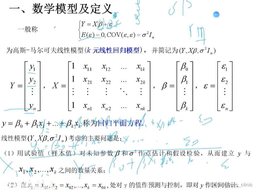 多元线性回归的基本内容-CSDN博客
