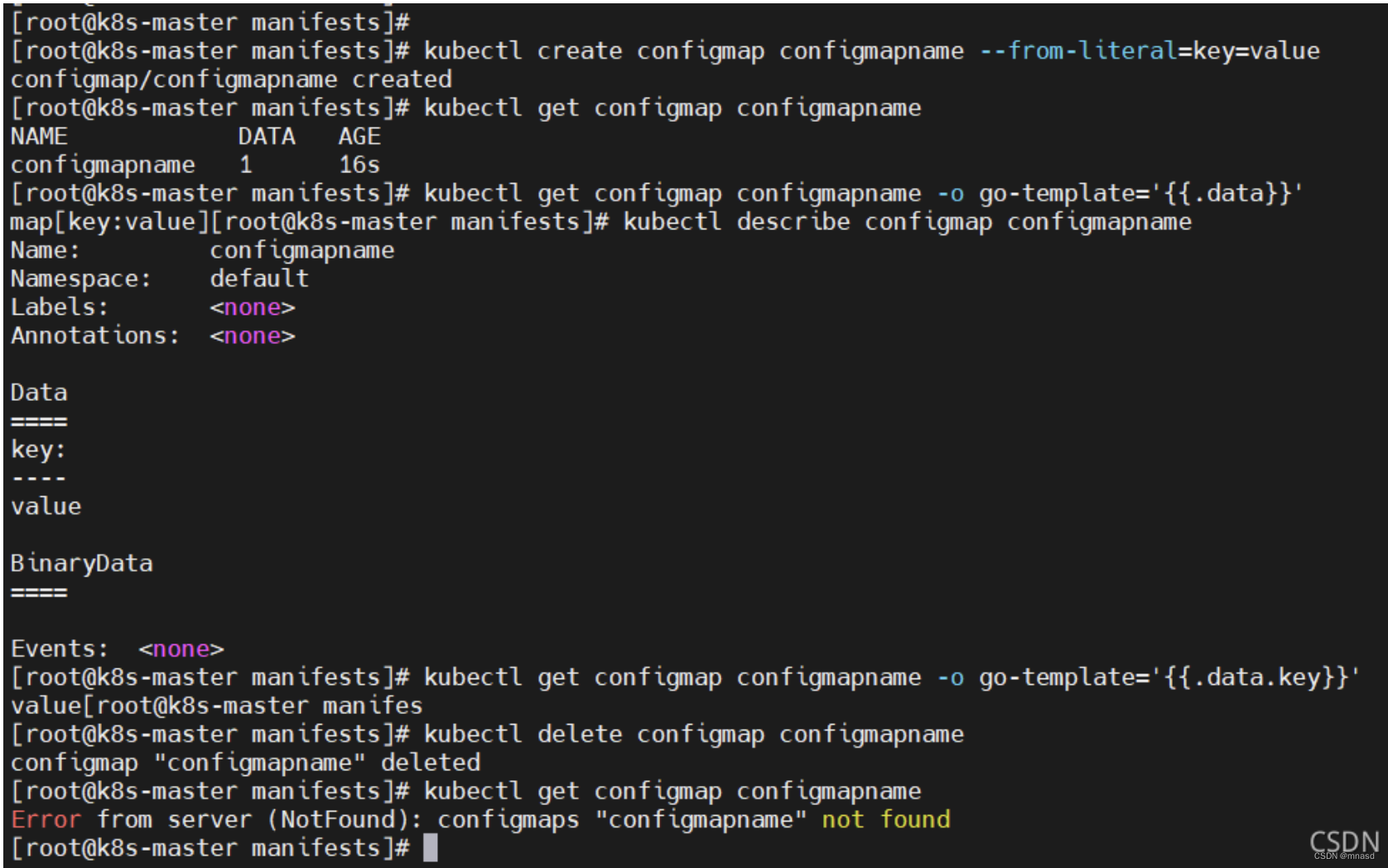 Kubernetes（k8s）ConfigMap详解及应用_kubectl Get Configmap-CSDN博客