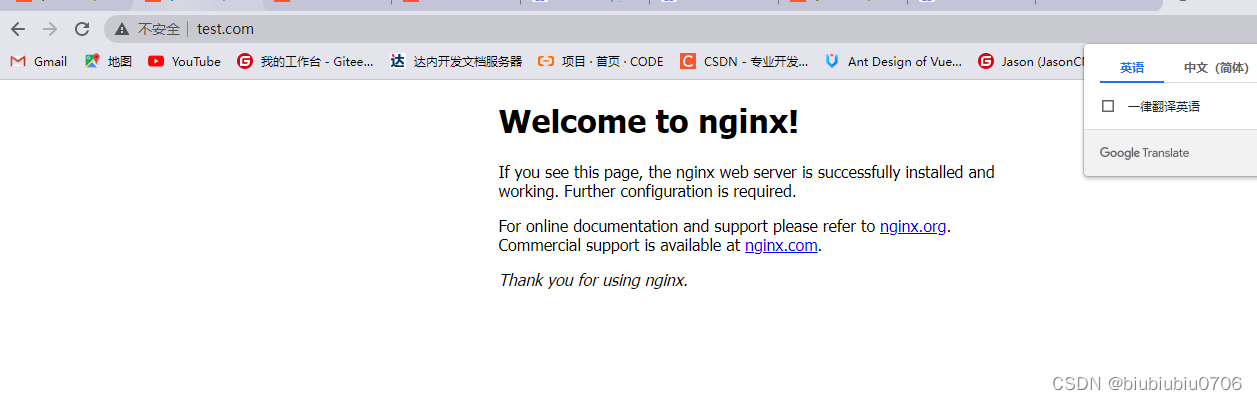 虚拟机或Linux安装Nginx及本地指定虚拟机域名