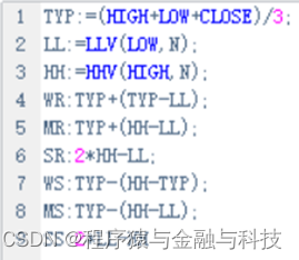 同花顺_代码解析_技术指标_M