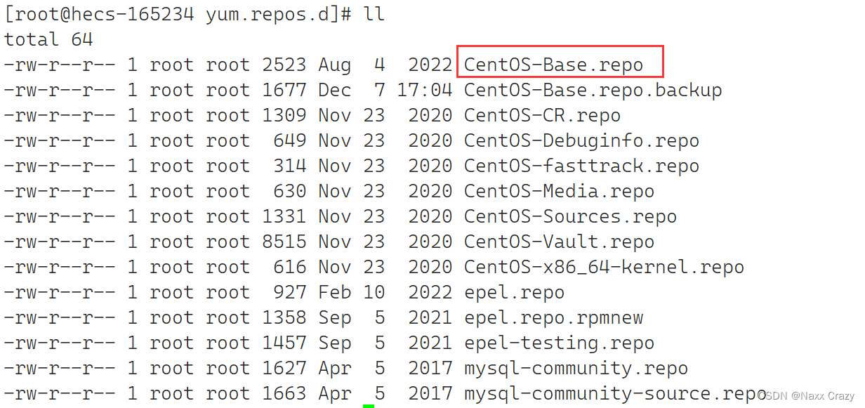 Linux CentOS7中yum的使用更新yum源