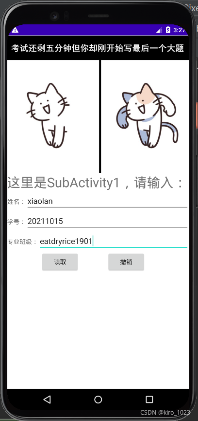输入页面1