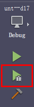 Qt以调试启动按钮