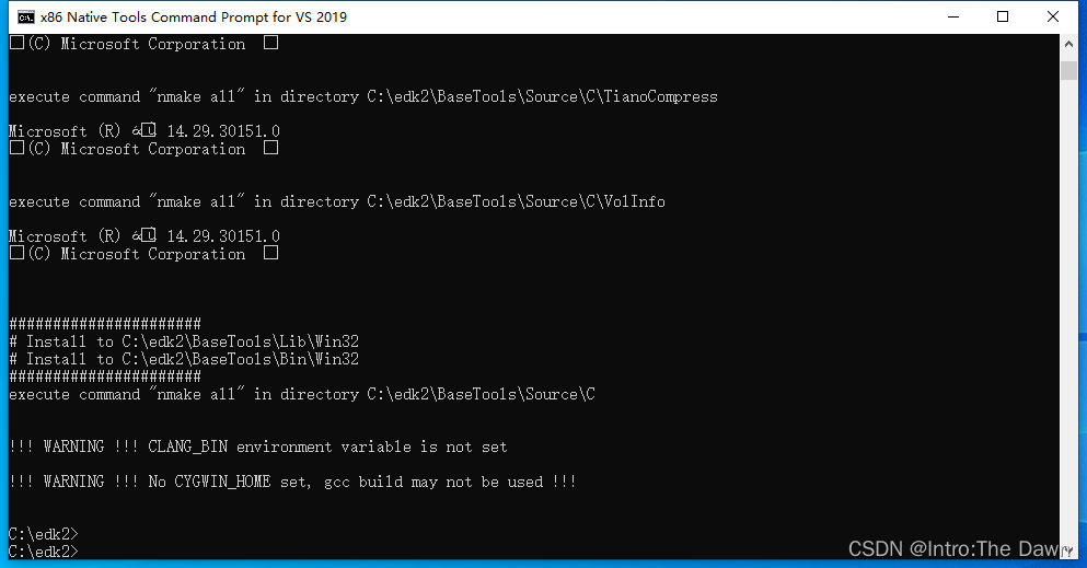 EDK II环境搭建（Windows系统）_edk环境配置-CSDN博客