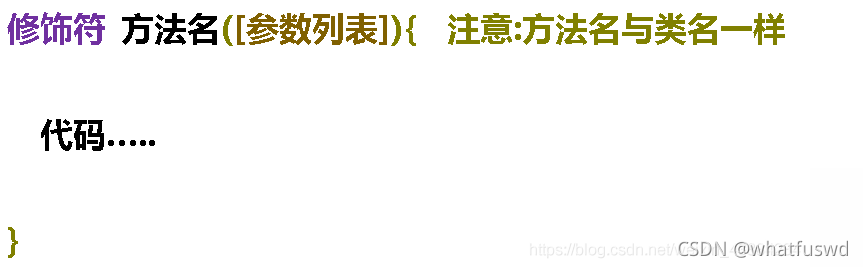 3.1.4 构造函数及构造代码块