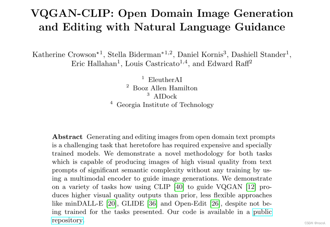 【GitHub】VQGAN+CLIP代码从零开始复现