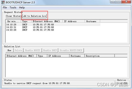 Bootp Color AB PLC使用BOOTP/DCHPSvevr2.3给模块分配IP地址步骤_ab用bootp设静态ip地址-CSDN博客