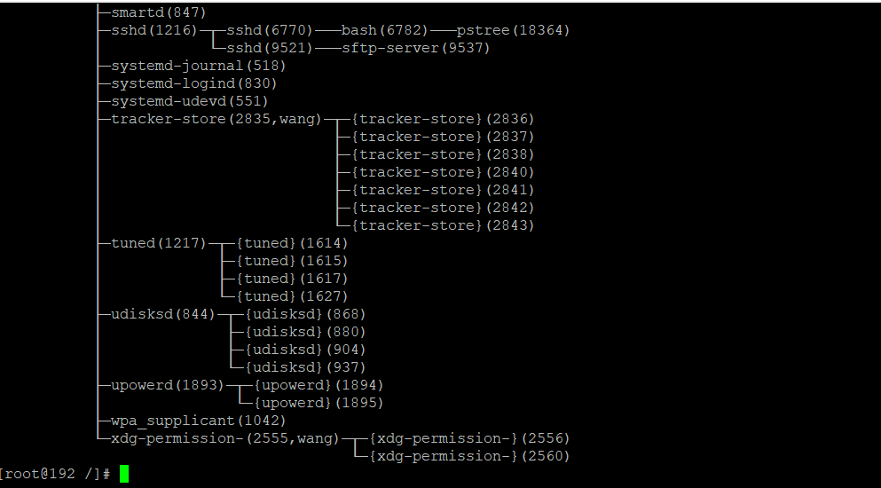 linux-centos7 常用的基本命令--磁盘管理(df、du)、进程管理