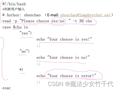Linux B站视频兄弟连 自学笔记第十一章 Shell编程 魔法少女竹千代的博客 Csdn博客