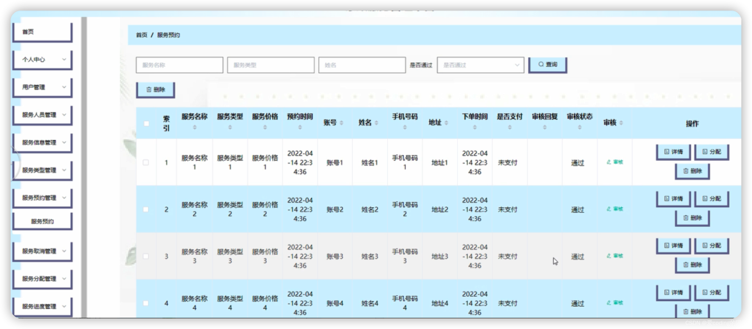 基于springboot的家政服务平台的设计与实现