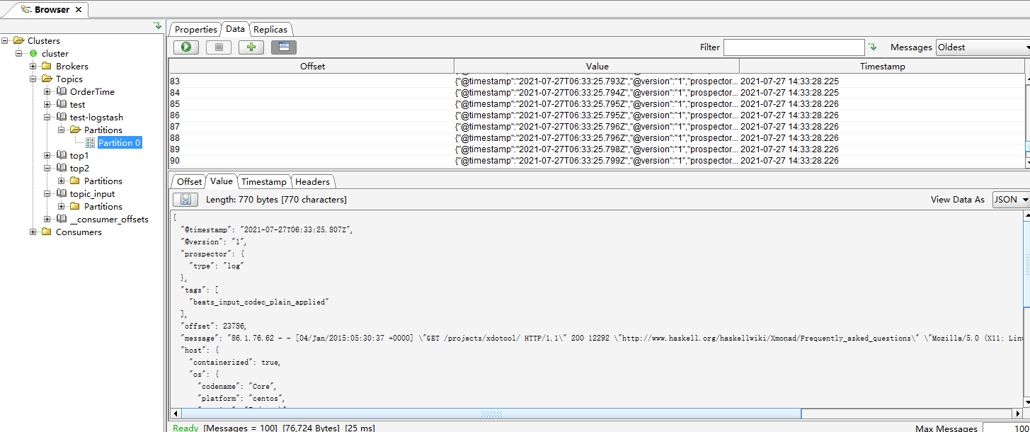 filebeat + logstash 发送日志至kafka 入门