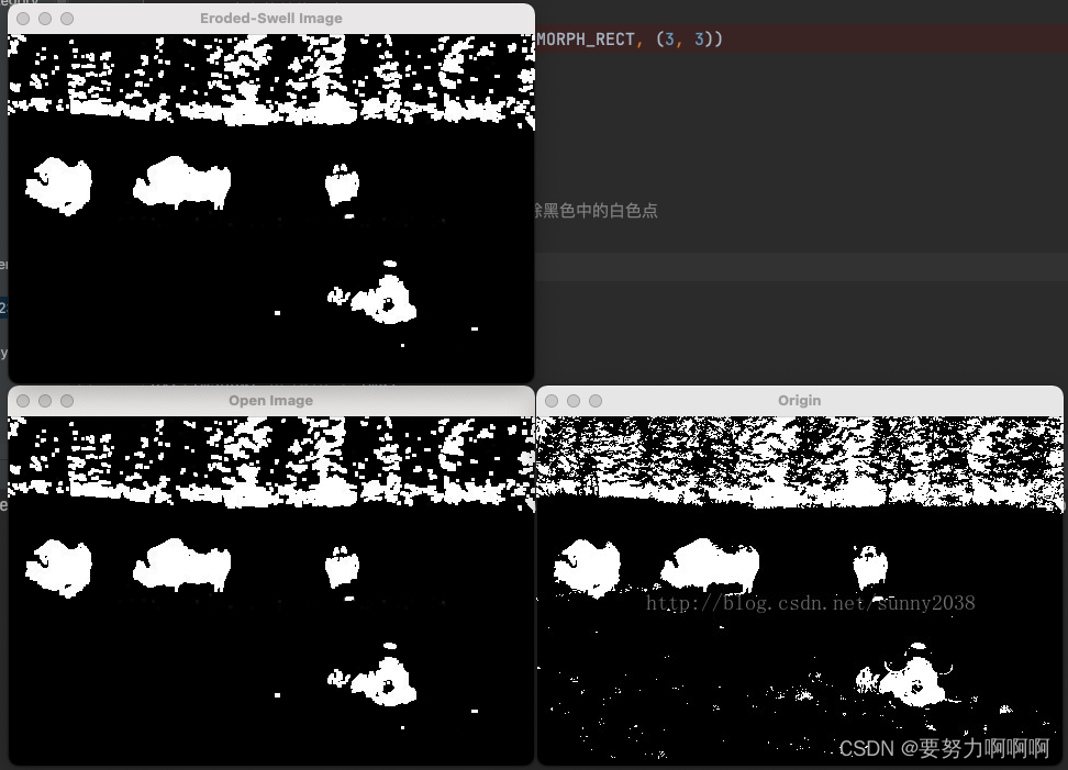 OpenCV——总结《图像处理-3》形态学操作