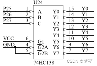 74HC138译码器