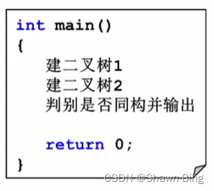 （浙大陈越版）数据结构 第三章 树(上) 3.4 小白专场：树的同构（PTA编程题讲解）