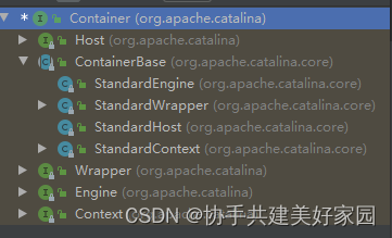 container子类结构